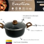 OLLA 20 CM T/VIDRIO ANTIAD EMOTION NORTH(3690)