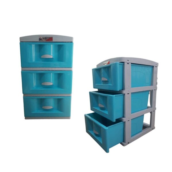 PRACTIMUEBLE GRD X 3 - AZUL PTEL - GRIS