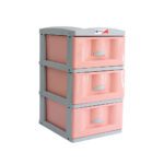 PRACTIMUEBLE PEQ X 3ROSA PASTEL - GRIS