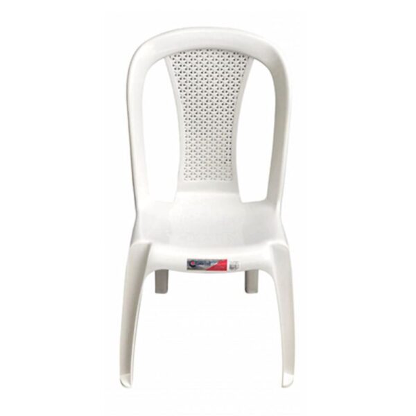 SILLA CRYSTAL SIN BRAZOS - BLANCO