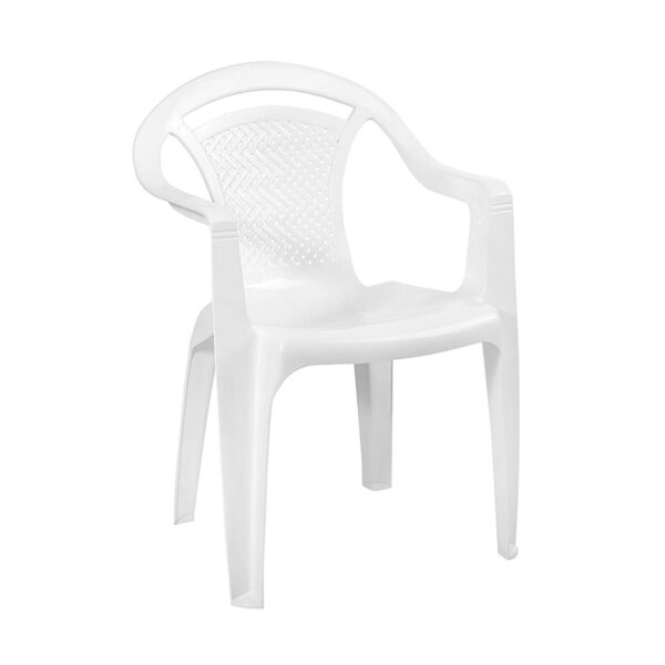 SILLA JAZMIN CON BRAZO BLANCA VANYPLAS