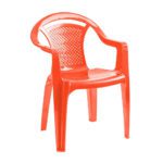SILLA JAZMIN CON BRAZO ROJA VANYPLAS