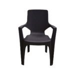 SILLA REGGINA CON BRAZOS RATTAN - WENGUE