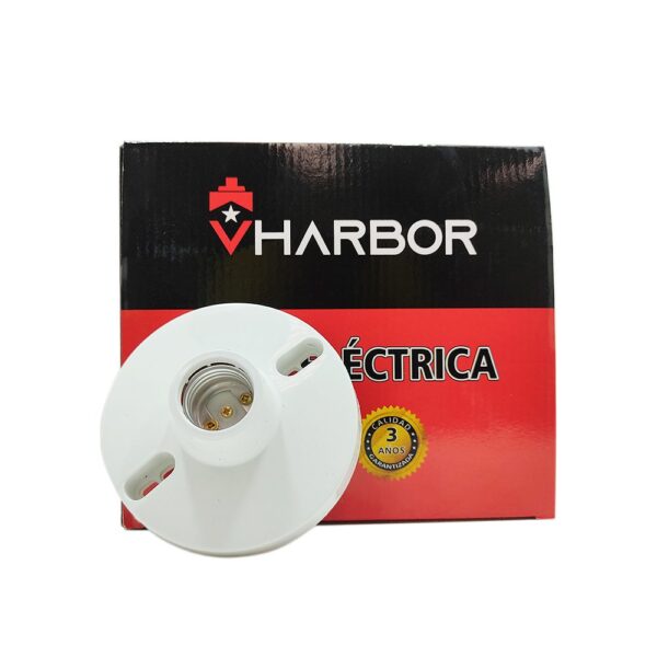 PLAFON PLASTICO  FINO BLANCO VHARBOR(HT20661) (JC507-P2)