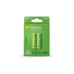PILA RECARGABLE X 2 GP 1.2V AA 2100 MAH RECYKO (GP210AAHC-C2K)
