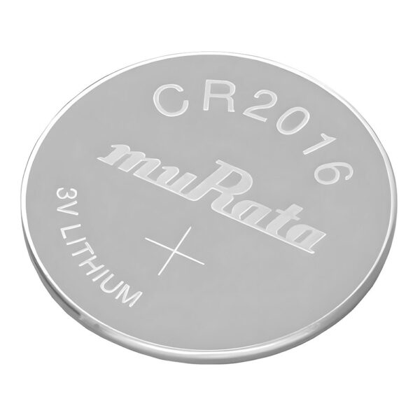 PILA MONEDA MURATA LITHIUM 3V CR2016 BLISTER X 5 (PRECIO X UNIDAD)