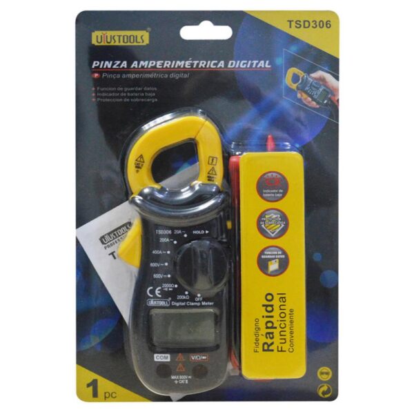 TESTER PINZA AMPERIMETRICA UYUSTOOLS (TSD306)