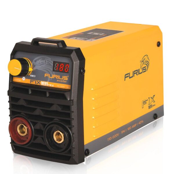 **SOLDADOR INVERSOR DIGITAL MINI 180AMP 110V / 220V FURIUS (FIX181)(FW181)