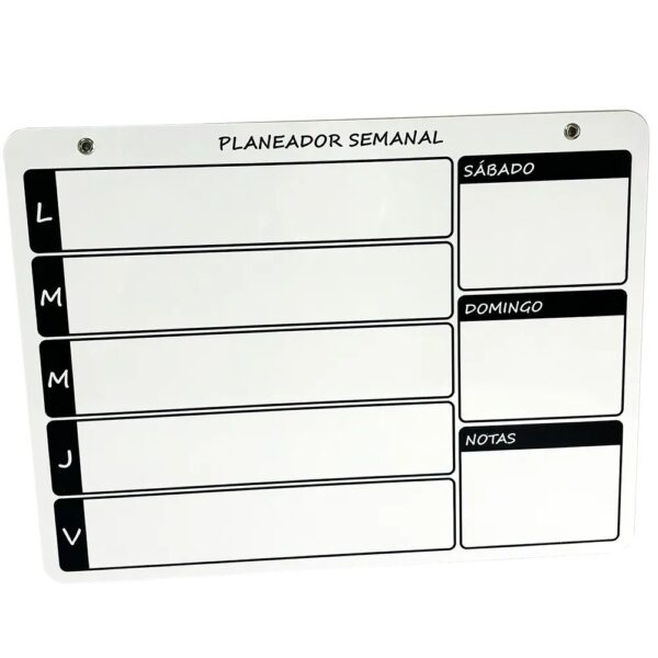 PLANEADOR SEMANAL HORIZONTAL