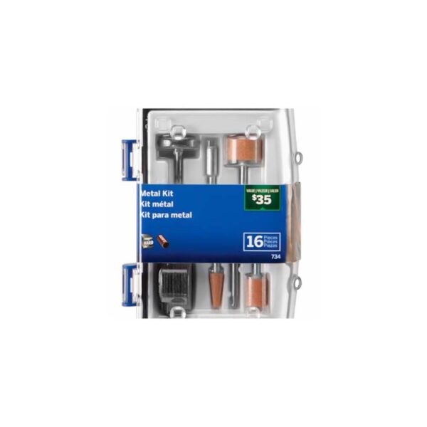 ACCESORIO DREMEL KIT PARA METAL X 16 PCS (26150734AB000)