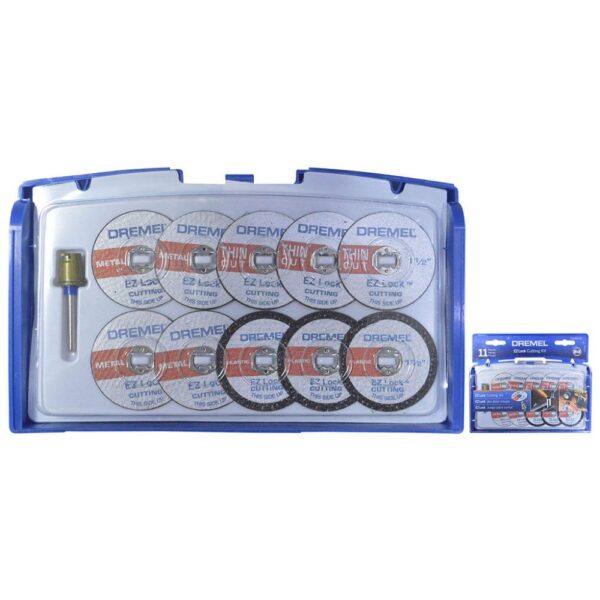 ACCESORIOS DREMEL EZLOCK KIT X 11 PCS DISCOS PARA CORTAR (2615E728AB000)(EZ688-02)