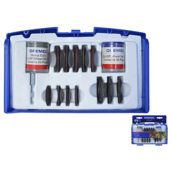 ACCESORIOS DREMEL KIT X 69 DISCOS DE CORTE (26150688AA000)(688-01)