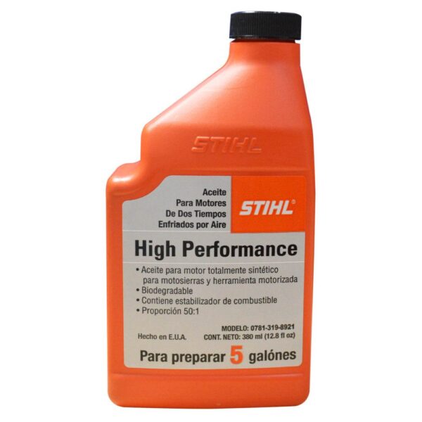 ACEITE PARA MOTORES STIHL 2 TIEMPOS (380 ML)(12.8 FL OZ) (07813198921