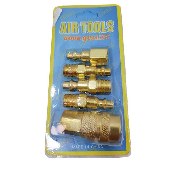 ACOPLE RAPIDO PINTAR JUEGO X 5 PCS PARA COMPRESOR