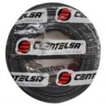 ALAMBRE RIGIDO CENTELSA 8  (NEGRO)