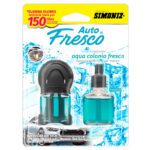 AMBIENTADOR NEW AIR TECH AQUA COLONIA FRESCA AUTO FRESCO 10ML SIMONIZ (208899)