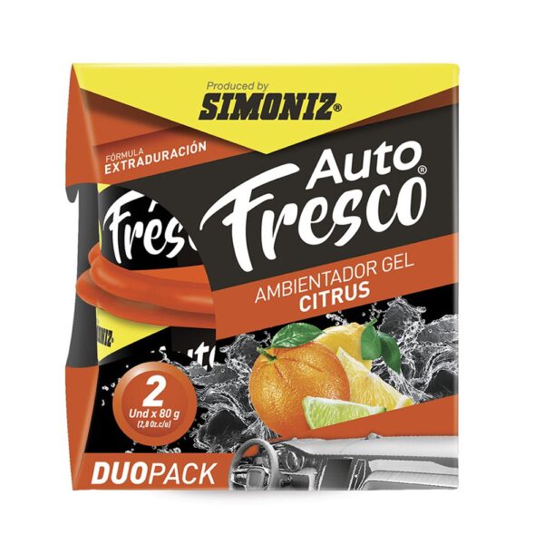 AMBIENTADOR SHICK EN GEL CITRUS 80GRS DUO PACK (110042)