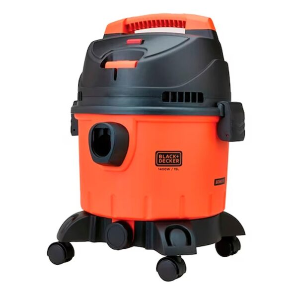 ASPIRADORA BLACK Y DECKER PARA HUMEDO Y SECO 15 LITROS 1400W (BDWD15-B3)
