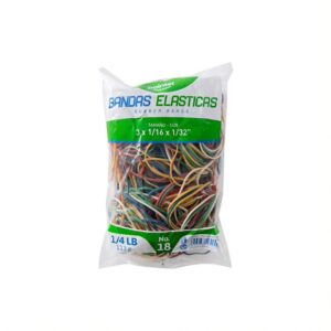 BANDAS ELASTICAS 1/4 LB COLOR POINTER