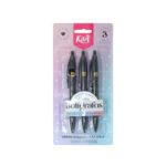 Boligrafo Kiut Negros X3 UND Norma