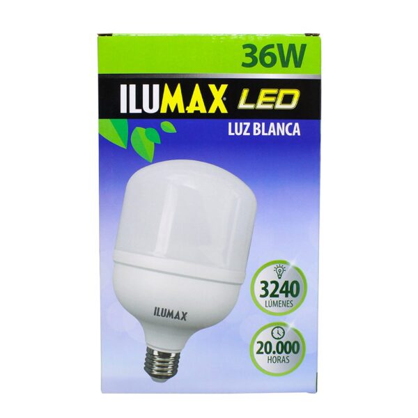 BOMBILLO 36W LED 20MH LUZ BLANCA-ILUMAX