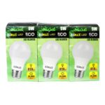 BOMBILLO 9W LED X 3 LUZ BCA ILUMAX ECO
