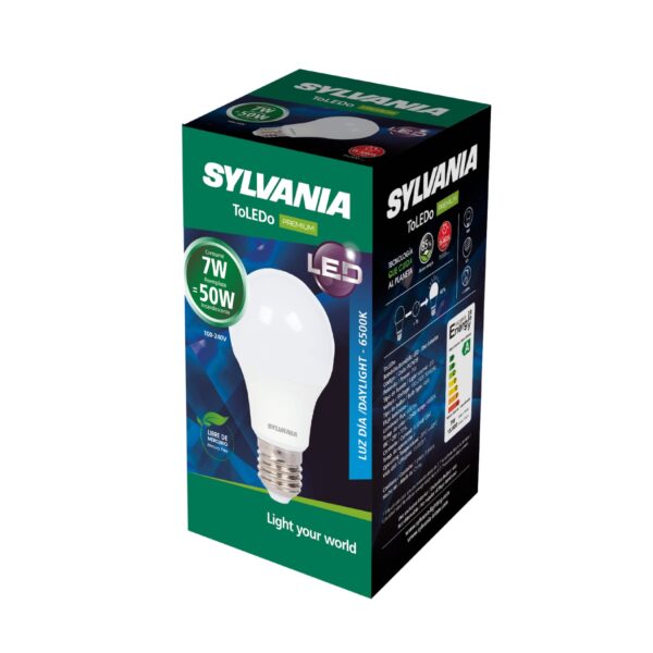 BOMBILLO LED TOLEDO 7W CAJA SYLVANIA(P27619-19)
