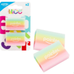 Borrador Multicolor x 2PZ POINTER(ER-2392-B)