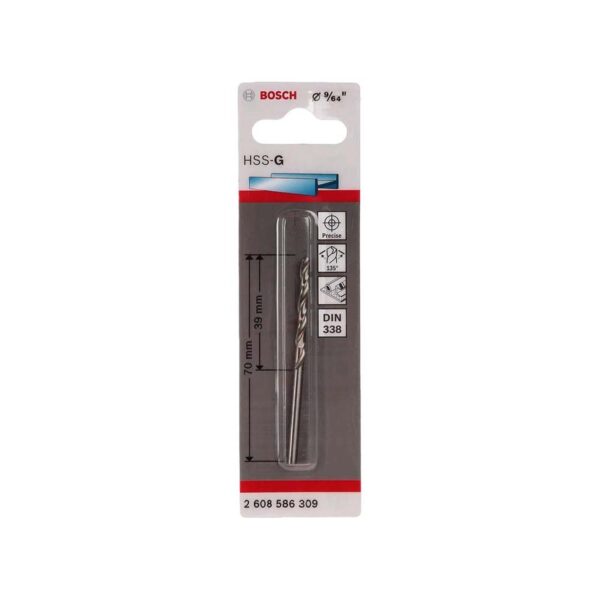 BROCA LAMINA BOSCH HSS-G 9/64 (2608586309000)