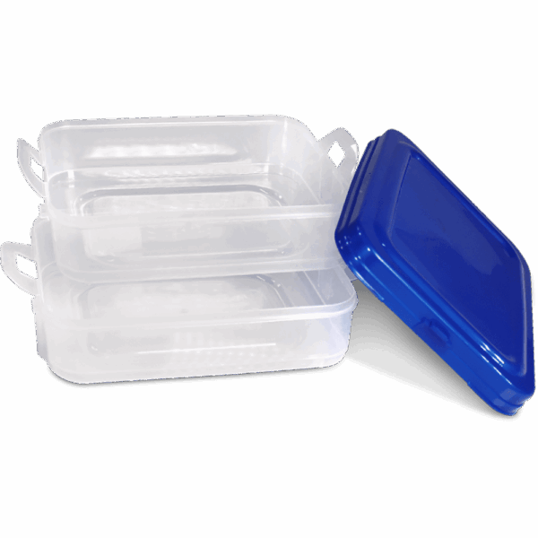 CAJA DUPLA RECTANGULAR C/TAPA KENDY