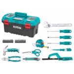 CAJA HERRAMIENTA 17 INCLUYE 32 HERRAMIENTAS SUPER SELECT TOTAL (THKTHP20326)