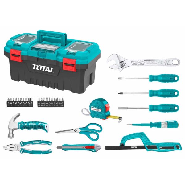 CAJA HERRAMIENTA 17 INCLUYE 32 HERRAMIENTAS SUPER SELECT TOTAL (THKTHP20326)