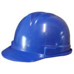 Casco Construccion Economico Azul con Barbuquejo (Sin NORMA)(HT50092)