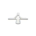 CHAZO PLASTICO MARIPOSA 3/8" X 100 UNDS (APROXIMADOS)