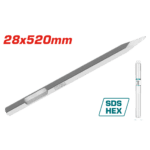 CINCEL PUNTA SDS HEXAGONAL 28 X 520 MM SUPER TOTAL (TAC15342811)
