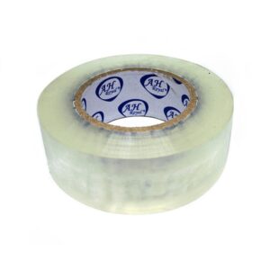 CINTA ANCHA AH X 300 (220 MTS) 38 MICRAS TRANSPARENTE
