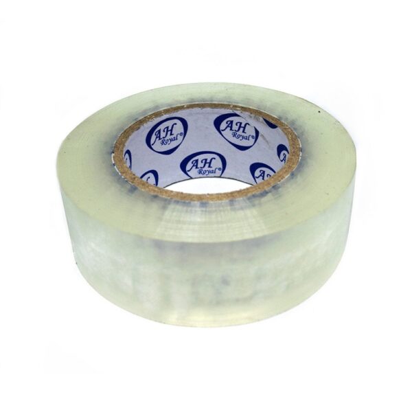 CINTA ANCHA AH X 300 (220 MTS) 38 MICRAS TRANSPARENTE