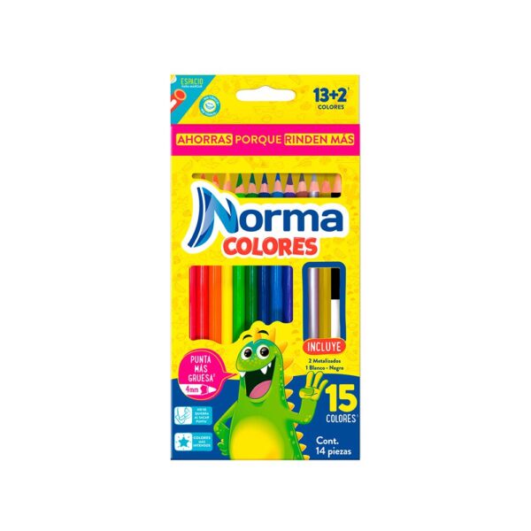 COLORES LARGOS TRADIC 13 + 2 UND NORMA