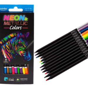 COLORES METALIZADOR NEON X 12 POINTER(TP-12-MN)