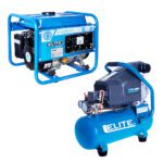 COMBO ELITE (1123015) PLANTA GENERADORA GASOLINA 1300W (2G13) + COMPRESOR1.5 HP TANQUE 10LTS 115PSI 110V -7.5 AMP (CA1510)
