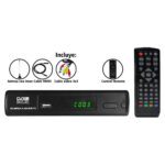 DECODIFICADOR TDT CON WIFI (DVBT2) CON ANTENA Y CABLE HDMI (TELEVISION DIGITAL TERRESTRE) (NT-DVB1321)