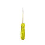 DESTORNILLADOR AMARILLO FOCCI 1/4X4 (-) DSF-6118