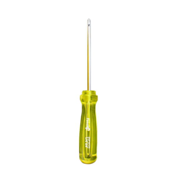 DESTORNILLADOR AMARILLO FOCCI 1/4X4 (+) DSF-6124