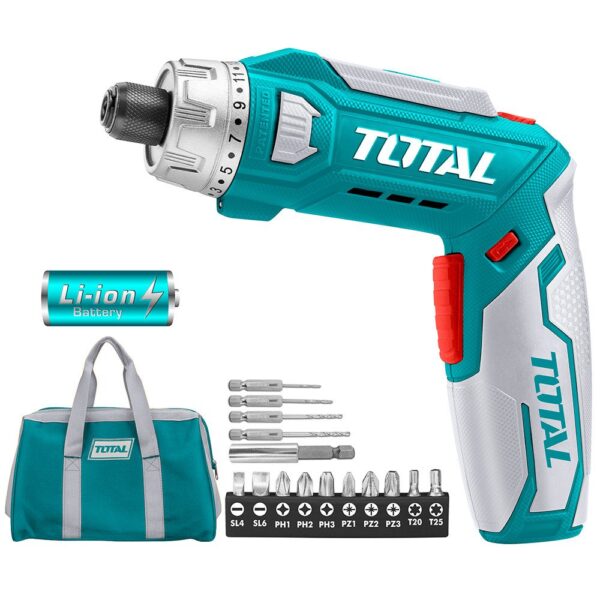 DESTORNILLADOR RECARGABLE 8V TOTAL (UTSDLI0801)