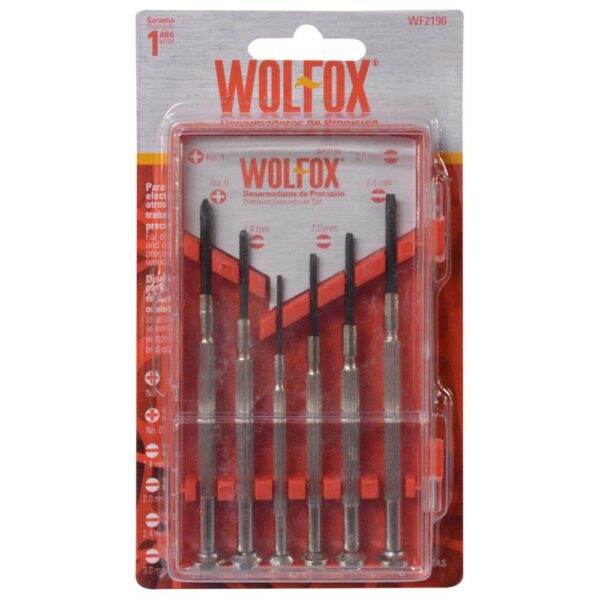 DESTORNILLADOR RELOJERO FINO WOLFOX (WF2190)