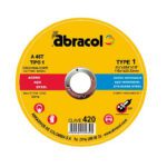 Disco Abracol Amarillo Corte Metal 4 1/2 (DT1 115X1.0X22.23MM) (Tipo 420) (ABD2A0046049)