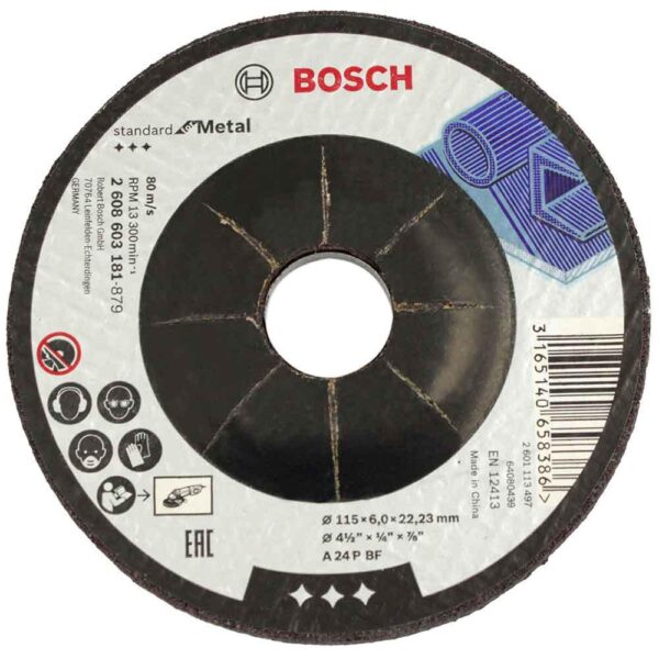 DISCO BOSCH P/M 4 1/2 (4 1/2X1/4X7/8 (2608603181000)
