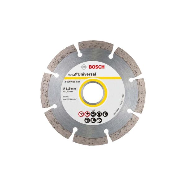 DISCO DIAMANTADO SEGMENTADO BOSCH ECO 4 1/2" (2608615027000)