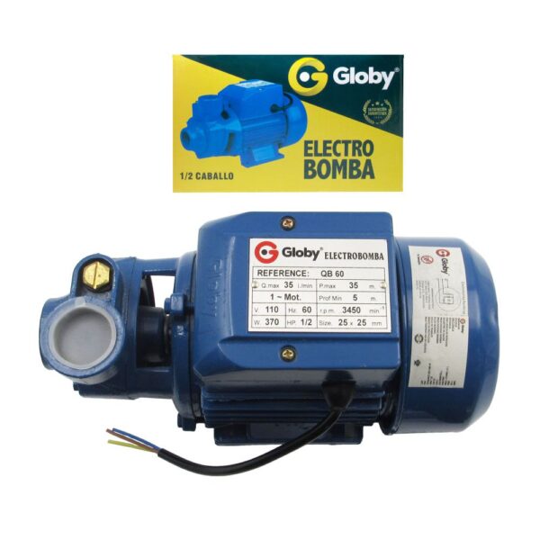 ELECTRO BOMBA 1/2 HP QB60