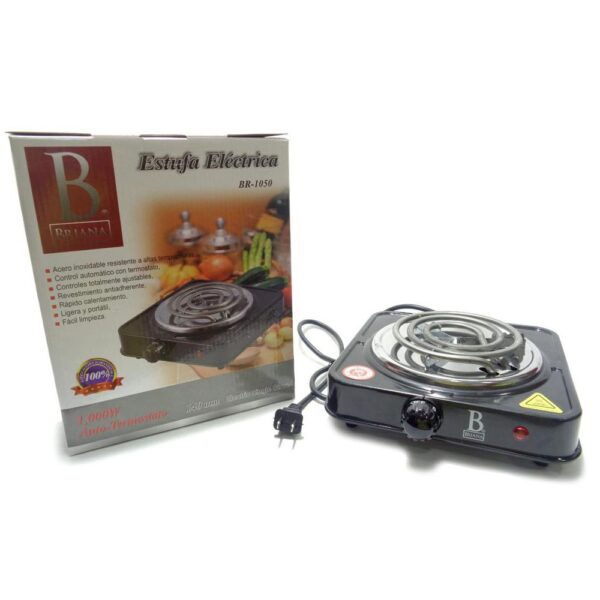 ESTUFA ELECTRICA 1 PUESTO (BR-1050)